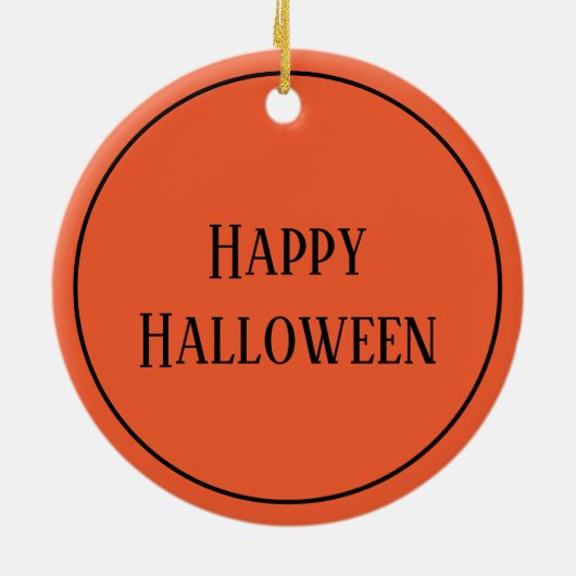 Halloween Ornament (Achterkant)