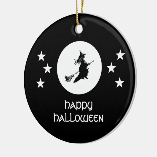 Halloween Ornament slaan, zwart (Links)