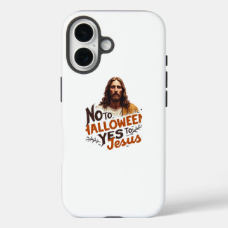 Halloween Oui Jésus iPhone 16 Coque