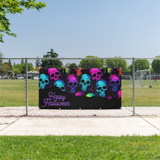 Halloween Outdoor Spandoek (Insitu)