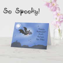 Halloween over de Miles Schattige Vleermuis Spoken