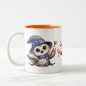 Halloween Owl Coffee Mok (Links)