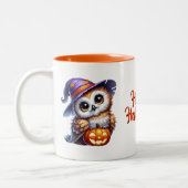 Halloween Owl Coffee Mug (Gauche)