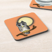 Halloween Owl Drankjes Onderzetter (Linkerzijde)