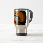 Halloween Owl Reisbeker (Voorkant rechts)