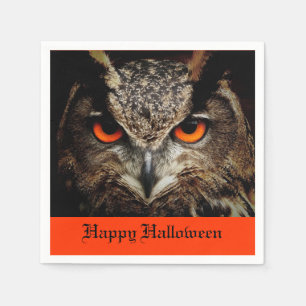 Halloween Owl Servetten