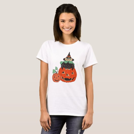 Halloween Owl T-shirt (Voorkant volledig)