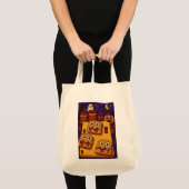 Halloween P&J Sandwich Design Tote Bag (Voorkant (product))
