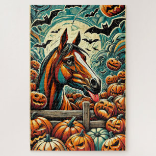 Halloween Paard 1000 Stuk Puzzel