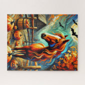 Halloween Paard 500 Stuk Puzzel Legpuzzel (Horizontaal)