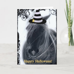 Halloween Paard Kaart