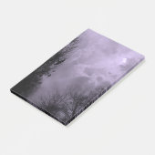 Halloween Paarse lucht met Ravens Post-its Post-it® Notes (Schuin)