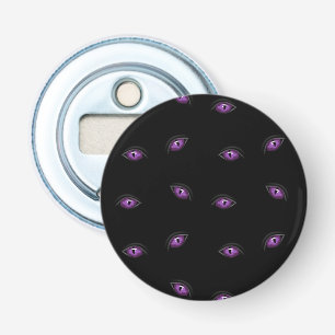 Halloween, Paarse Ogen, Trick Or Treat, Boe Button Flesopener