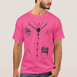 Halloween Pagan 666 Occult Priest Lazy Kostuum T-shirt