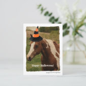 Halloween Paint Horse Briefkaart (Staand voorkant)