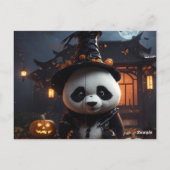 Halloween panda briefkaart (Achterkant)