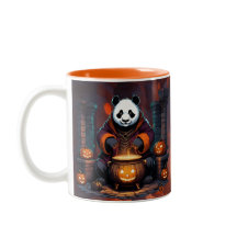 Halloween Panda Magic