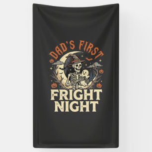 Halloween Papa Eerste Schrik Nacht Spandoek