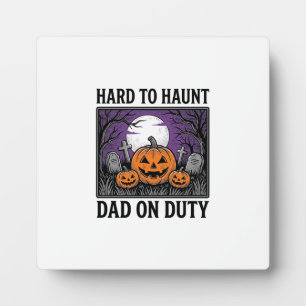 Halloween papa shirt moeilijk te achtervolgen grap fotoplaat