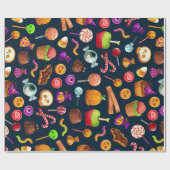 Halloween paper cadeaupapier (Vlak)