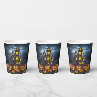 Halloween Paper Cup Papieren Bekers