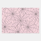 Halloween Paper - ghosts and spider web (Voorkant 3)