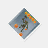 Halloween Paper Napkins, Goblin Servet (Hoek)