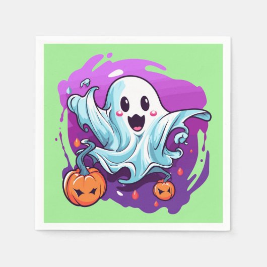 Halloween Paper Napkins Servet (Voorkant)