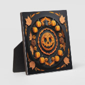 Halloween Papercuat Mandala Fotoplaat (Voorkant)