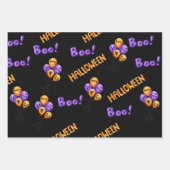 Halloween papier enveloppement, emballage cadeau (Devant 2)