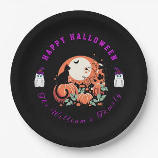 Halloween papieren bordje