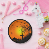 Halloween Papieren Bordje (Feest)