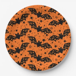 Halloween Papieren Bordje