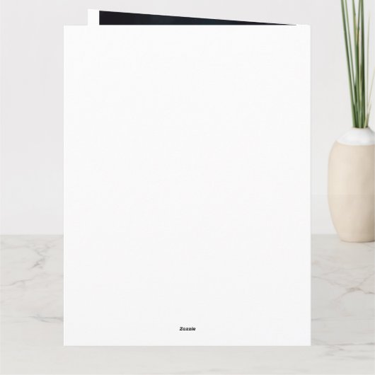 Halloween Papillon met pompoenen eng Kaart (Achterkant)