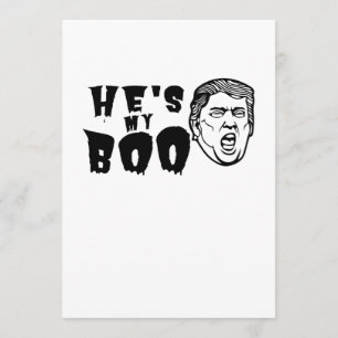 Halloween Paren Grappig Ze is mijn Boo Ghost Kaart