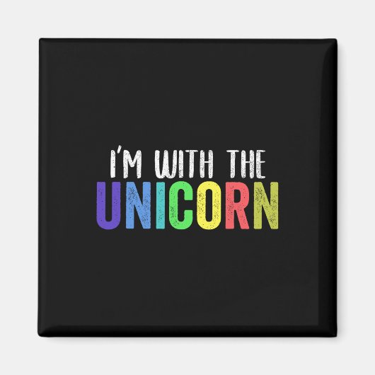 Halloween Parent Daughter Adult Costume I'm with T Magneet (Voorkant)