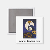 Halloween Parodie Magnet Magneet (Voorkant / Achterkant)