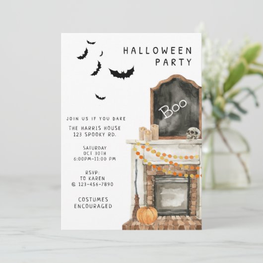 HALLOWEEN PARTIJ, COSTUME PARTIJ, VOLWASSENHALLOEE (Staand voorkant)