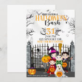 HALLOWEEN PARTIJ, KINDER HALLOWEEN, COSTUME PARTIJ (Voorkant / Achterkant)