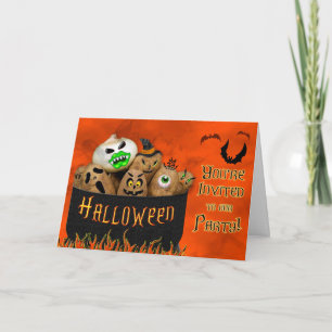 HALLOWEEN - PARTIJINVITATIE - POTATO - ONIE