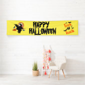  Halloween Party Banner  Spooky (Insitu)
