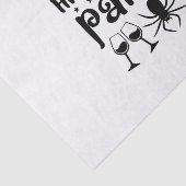 Halloween Party Birthday Tissuepapier (Detail)