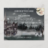 Halloween Party Budget Haunted house Waterverf (Voorkant)