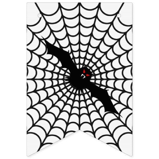 Halloween Party Bunting Banner (Tweede vlag)