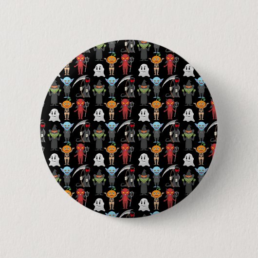 Halloween Party Button (Voorkant)