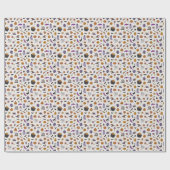 Halloween Party Cadeaupapier (Vlak)