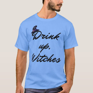 Halloween Party Drink T , Drink heksen op T-shirt