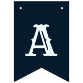 Halloween Party Evil Blue Pumpkin Horror Vlaggetjes (Tweede vlag)