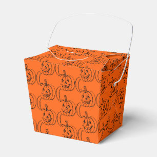 Halloween Party Favor Box Bedankdoosjes