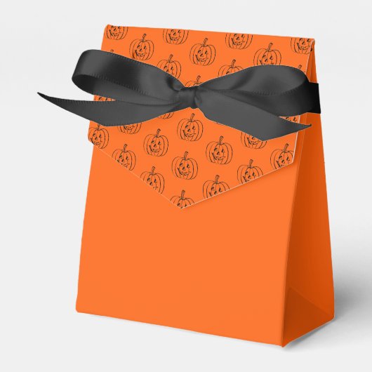 Halloween Party Favor Box Bedankdoosjes (Voorkant Zijde)
